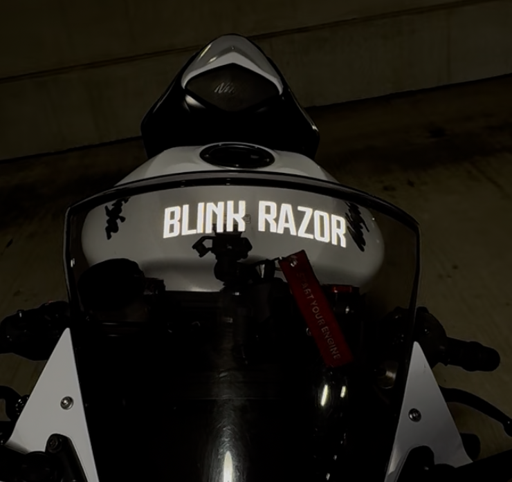 Blink Razor Decal