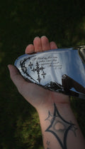 Three Crosses With Custom Text Visor