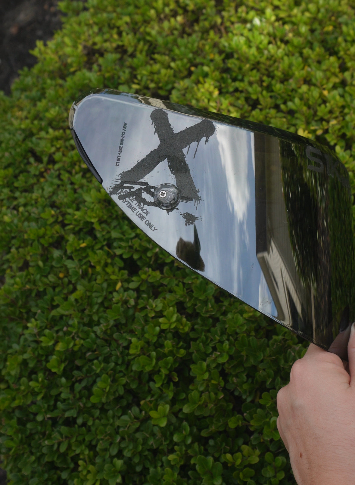 Custom Text/Logo Visor