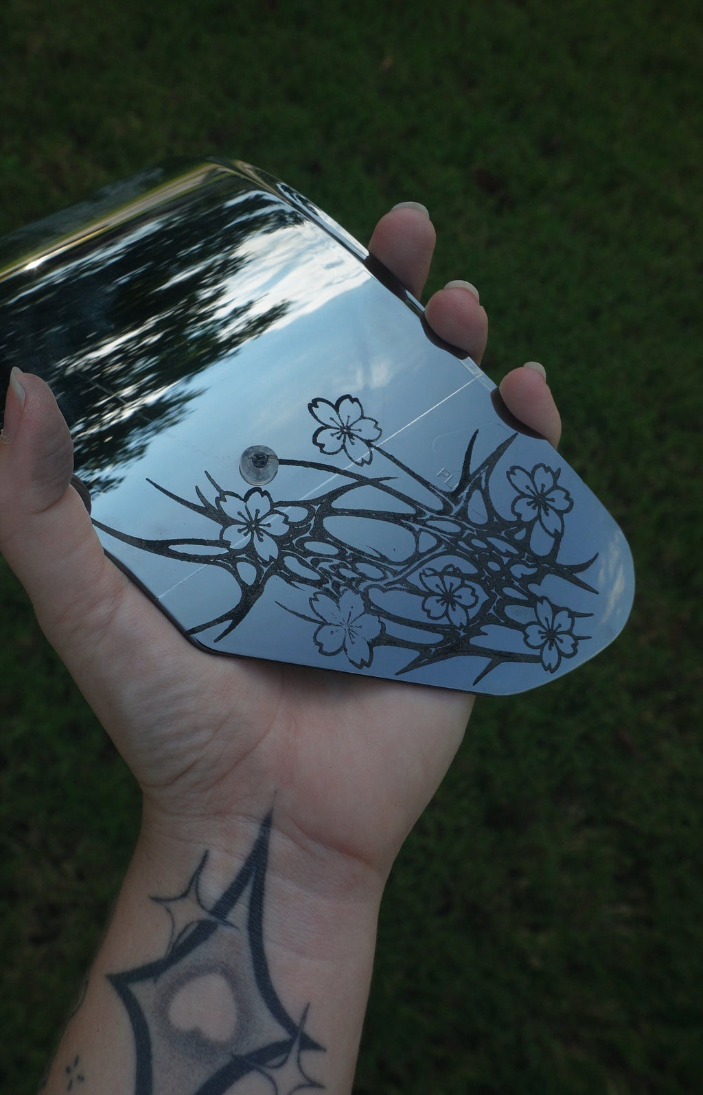 Cyberblossoms Visor