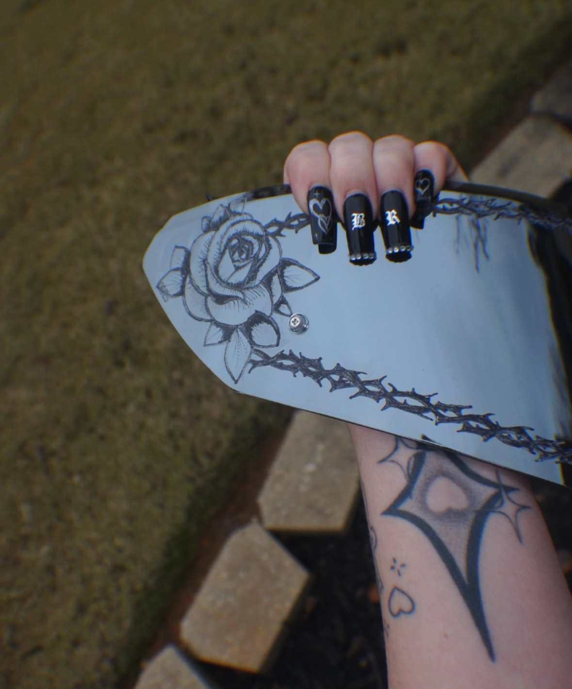 Thorns and Roses Visor