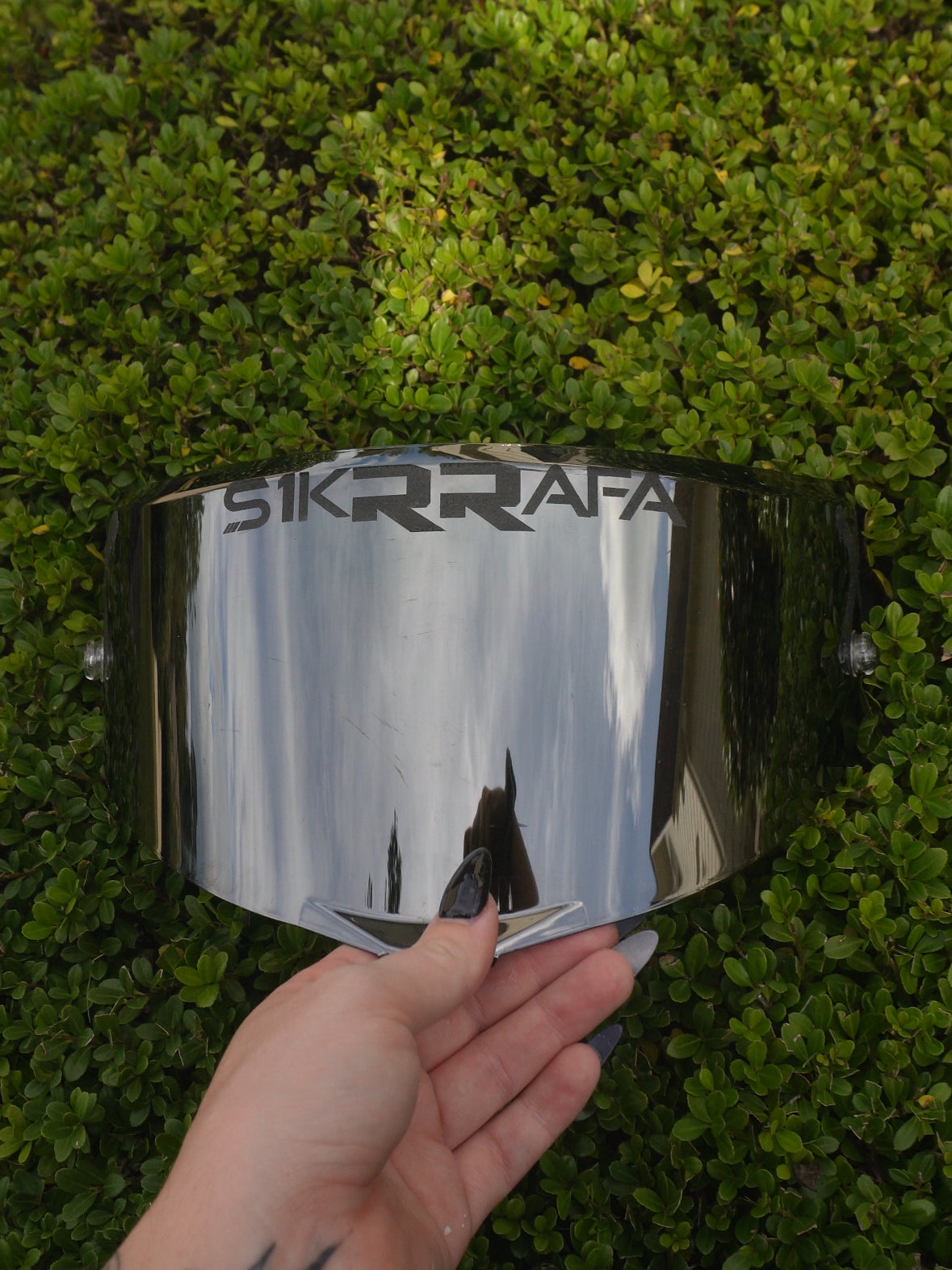 Custom Text/Logo Visor