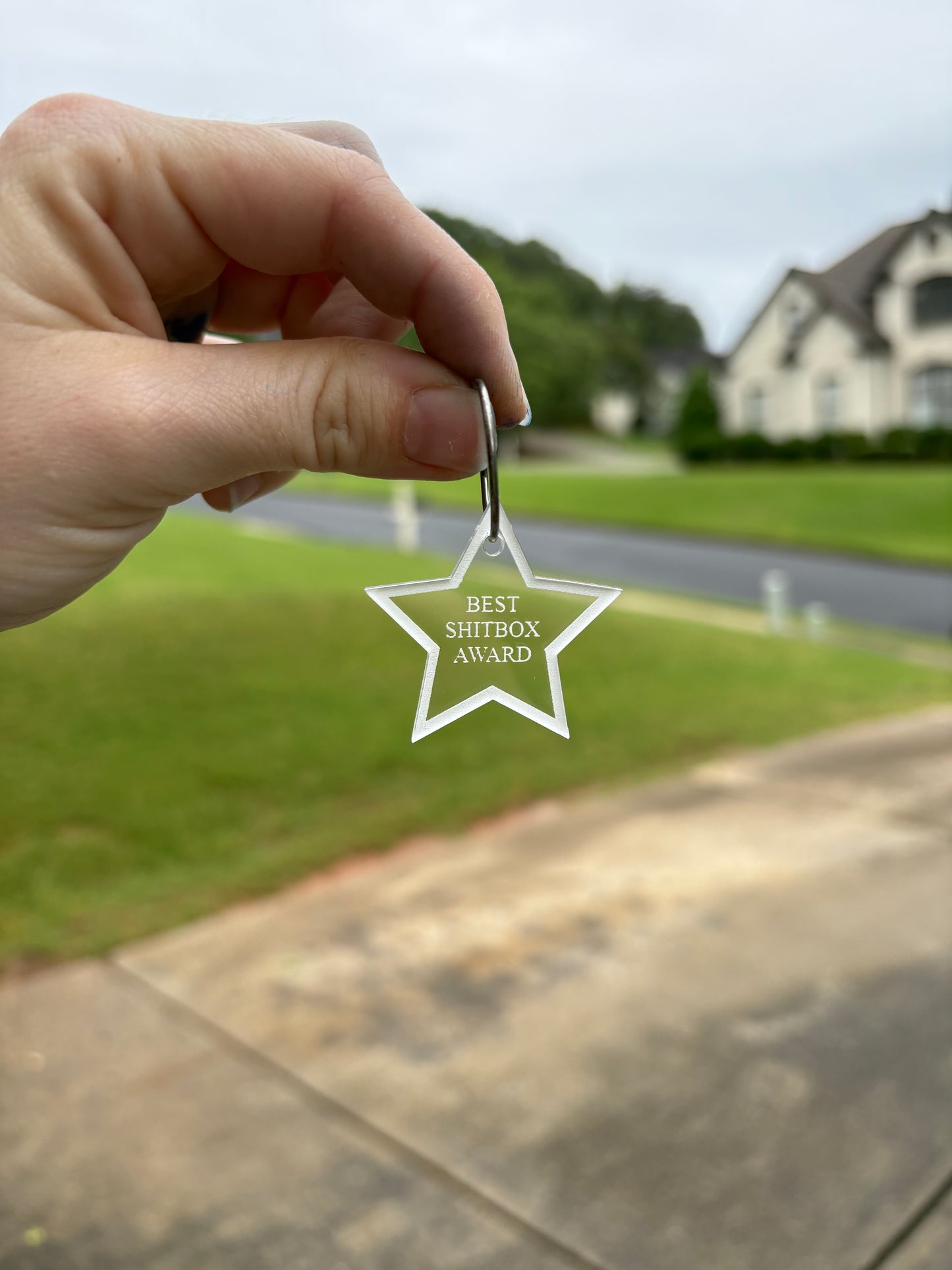 Best Shitbox Award Keychain