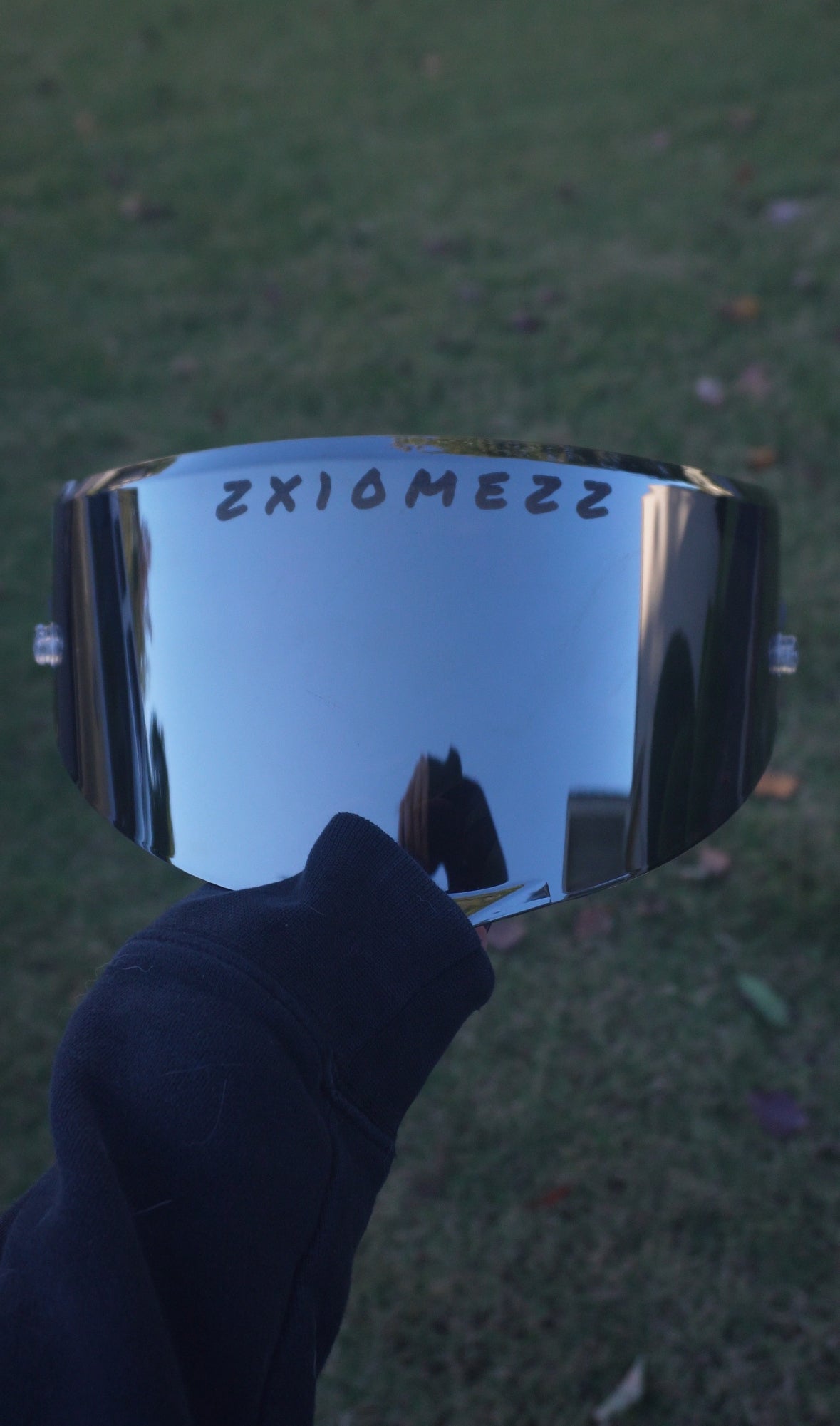 Custom Text/Logo Visor