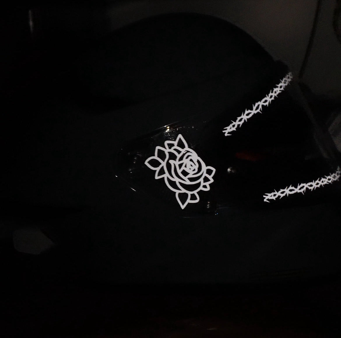 Thorns and Roses Visor Decal Pack