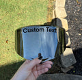 Custom Text Visor