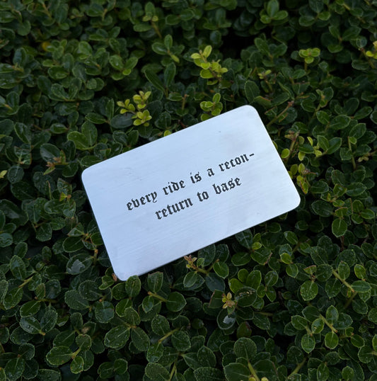Return To Base Wallet Insert