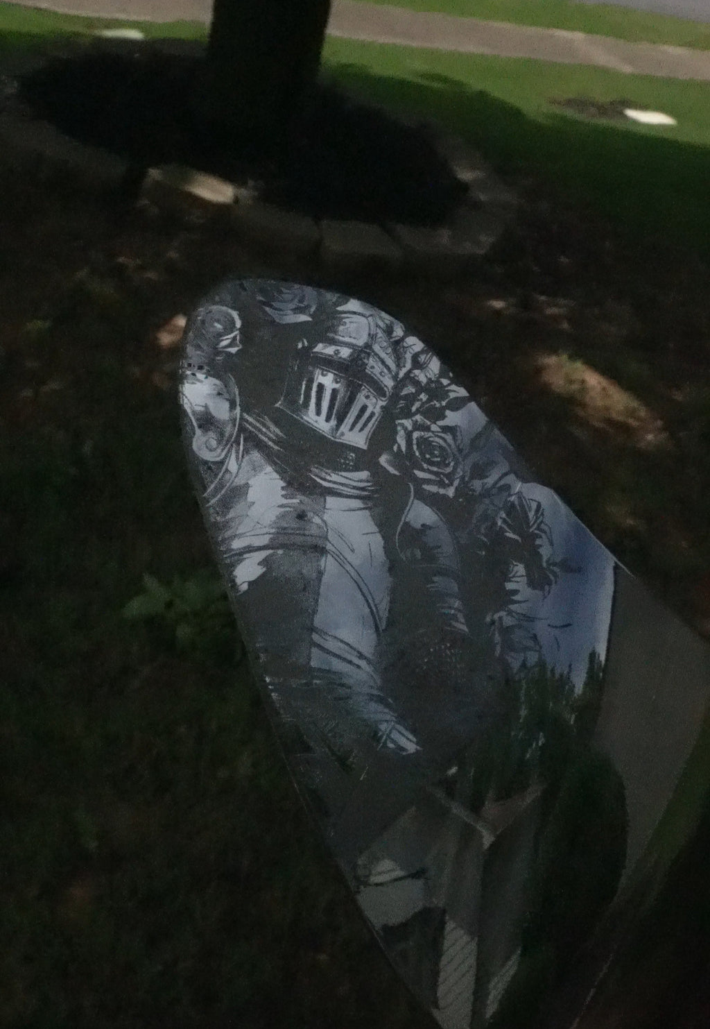 Knight In Armor Visor