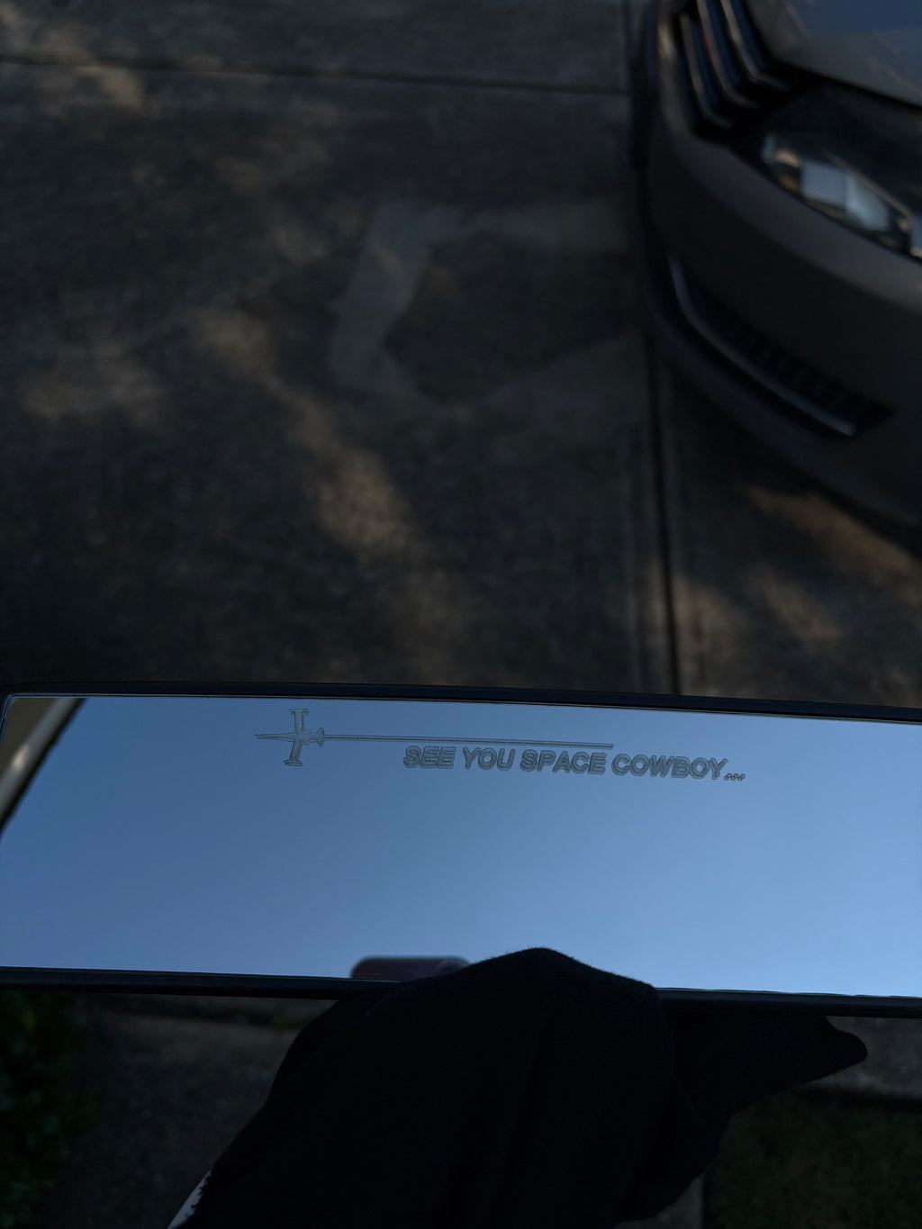 Space Cowboy Mirror