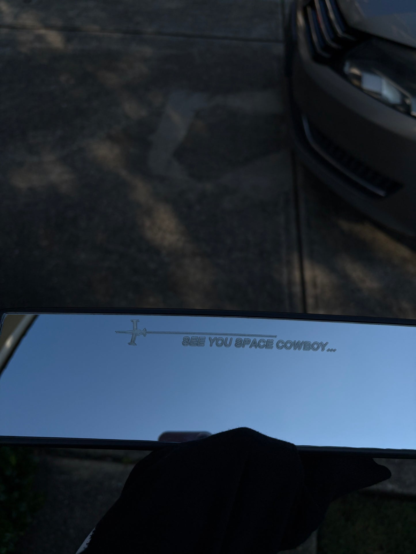 Space Cowboy Mirror