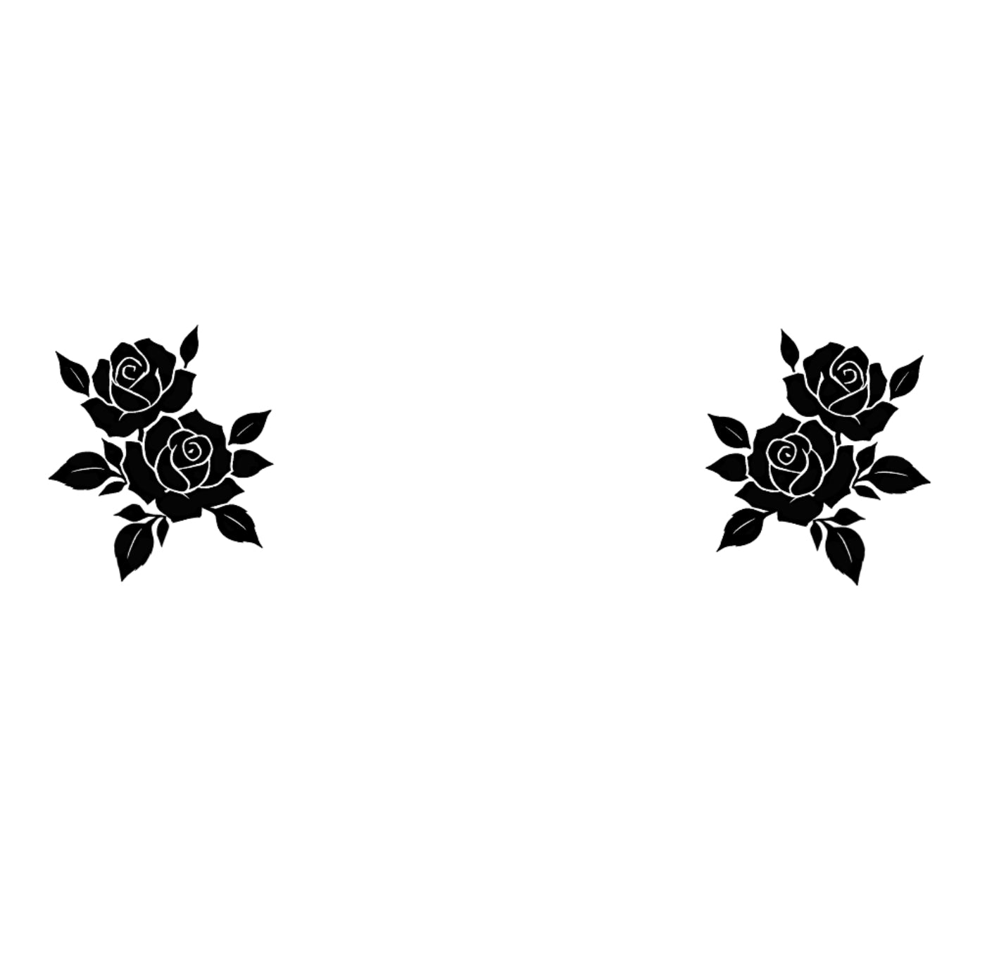 Floral Visor Decals