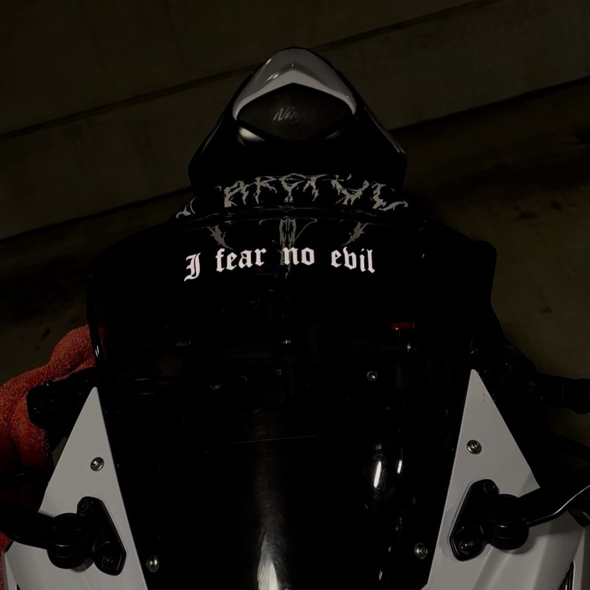 "I fear no evil" Decal