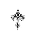 Cross Windscreen Decal