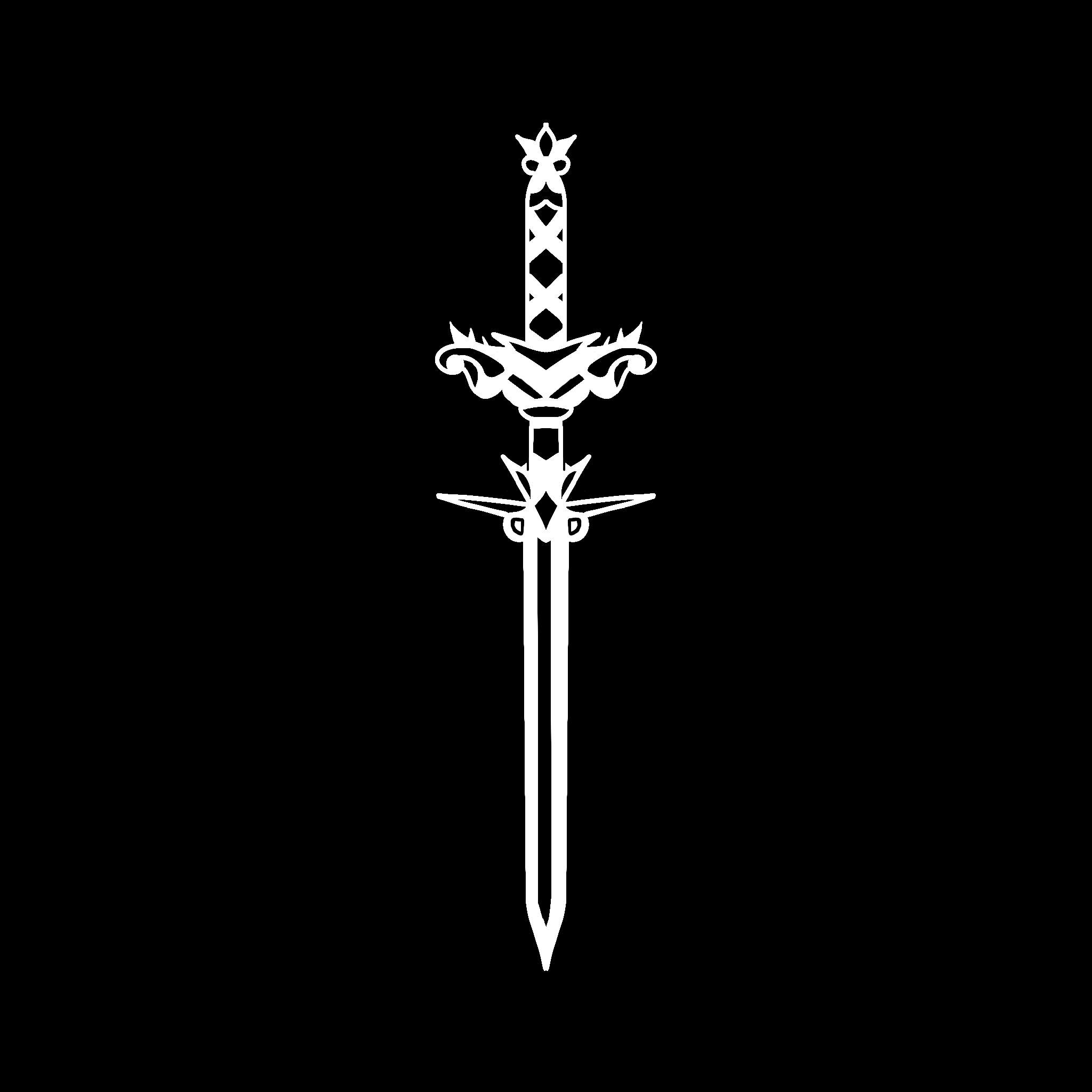 Sword Windscreen Decal