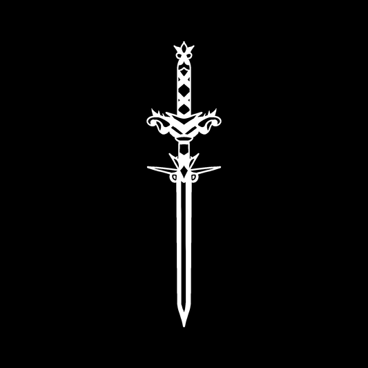 Sword Windscreen Decal