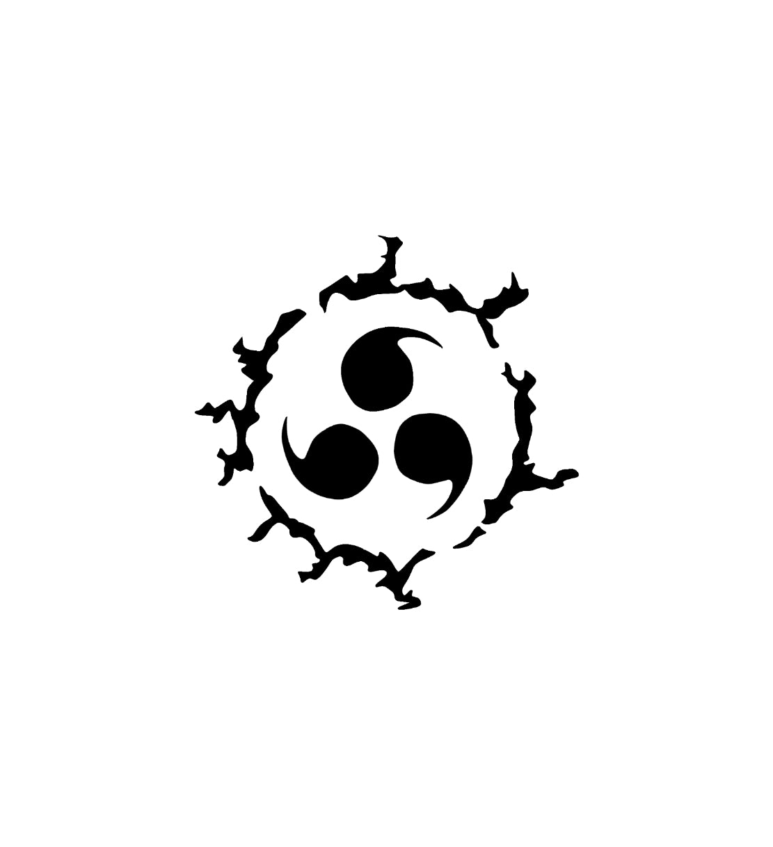 Curse Mark Windscreen Decal