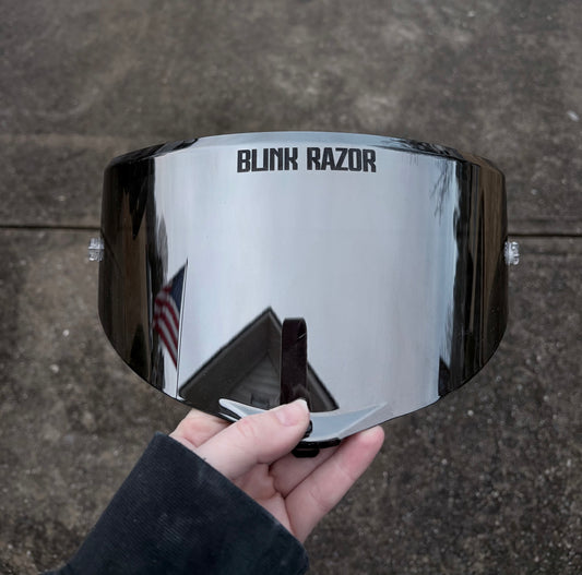 Careful Engraved Visor