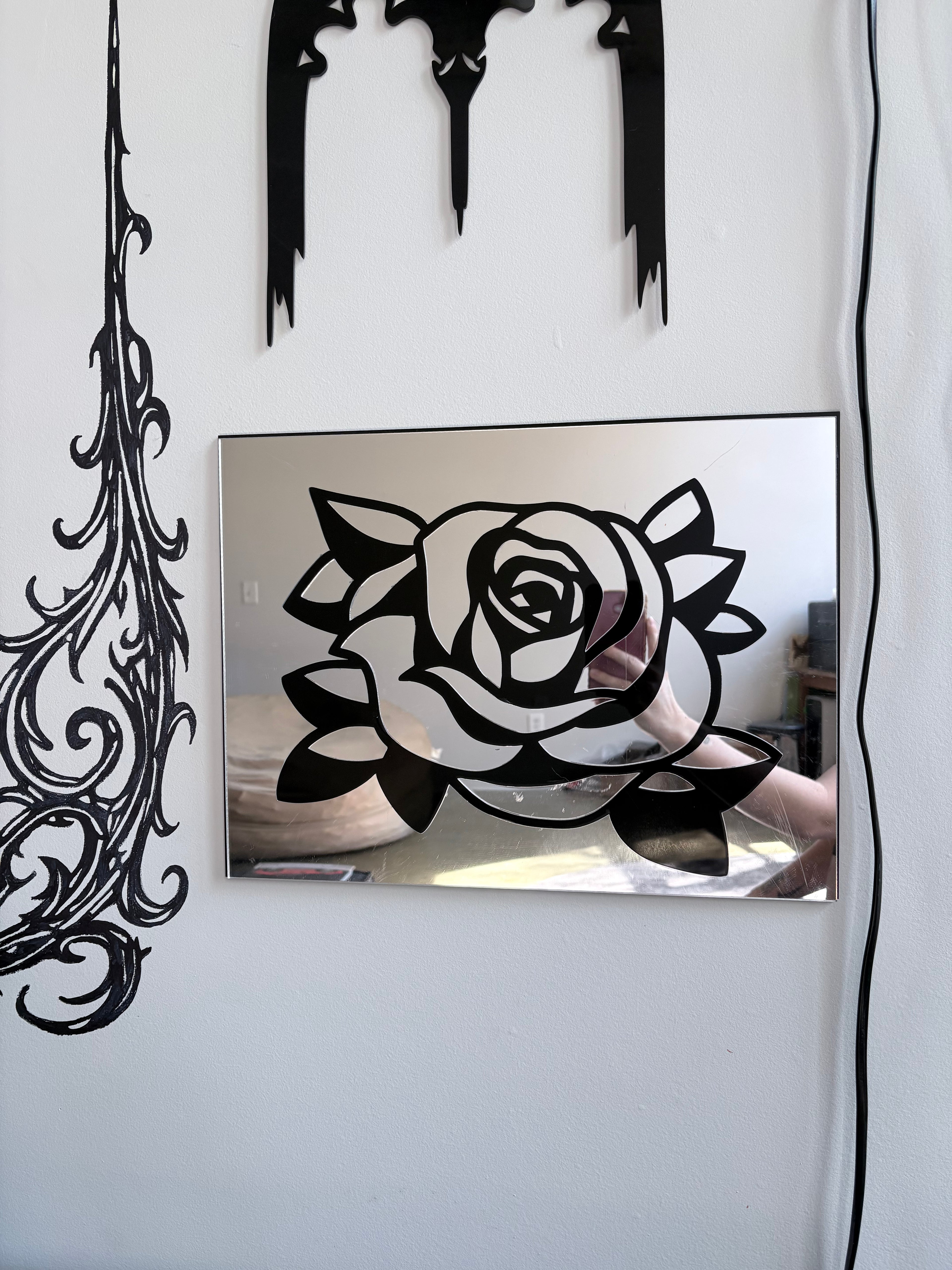 Rose Mirror