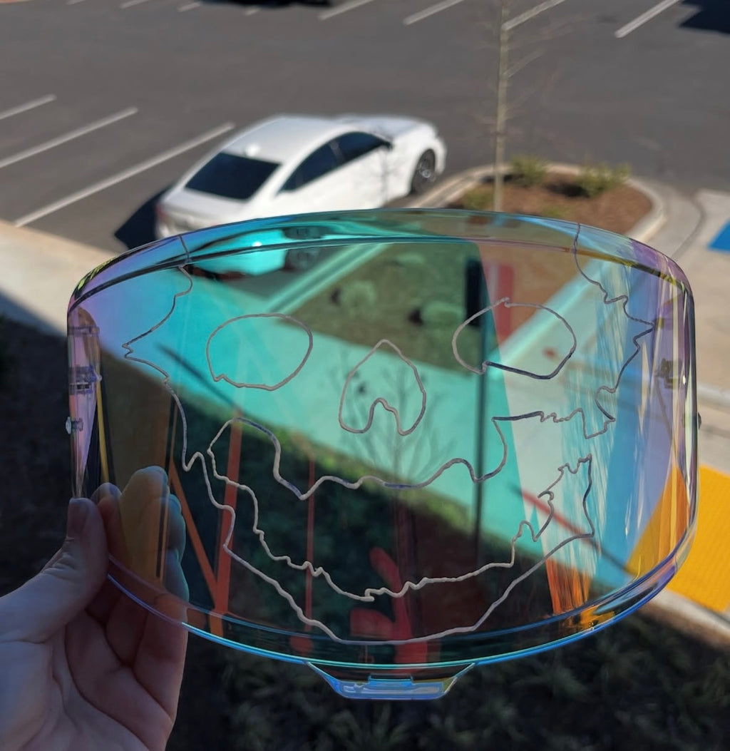 Emile Skull Outline Visor