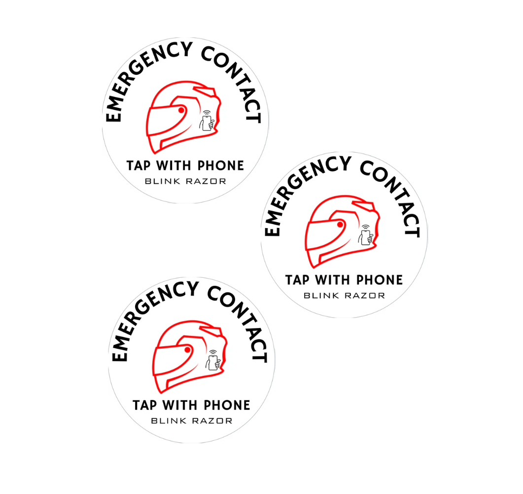 Emergency Contact Sticker