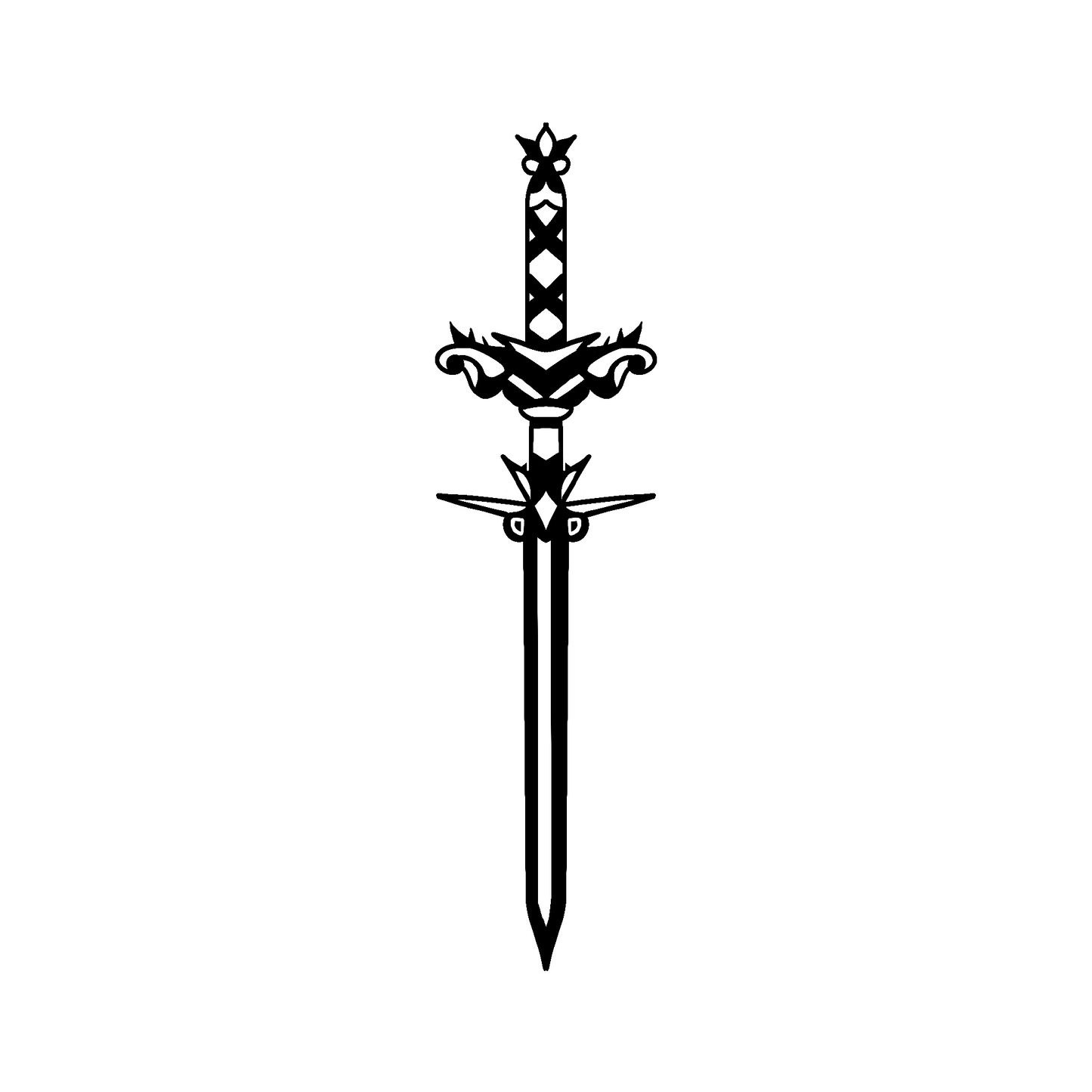 Sword Windscreen Decal